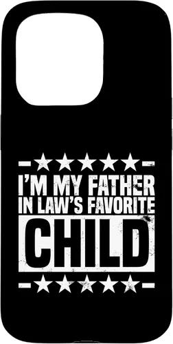 Vista 14 de My Father in Laws Favorite Child, Funny Parent Joke Humor Case for iPhone 16