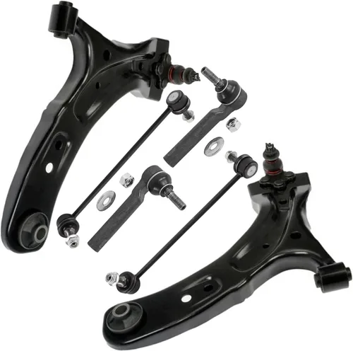 Vista 130 de Detroit Axle - Kit de brazos de control delantero para Chevy Silverado 1500 GMC Sierra 1500 GMC Sierra 1500 Avalanche Yukon Tahoe Escalade ESV EXT
