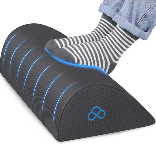 Vista 11 de StepLively Almohada Ergonómica de Reposapiés para Debajo del Escritorio en el Trabajo, Almohada de Soporte Reposapiés Anti-Fatiga para Alivio