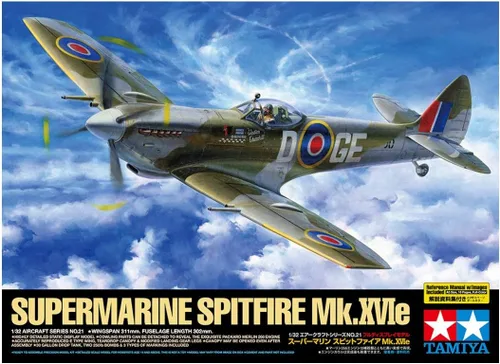 Vista 7 de Supermarine Spitfire Mk.xvie - 1:32 Aeronave - Tamiya