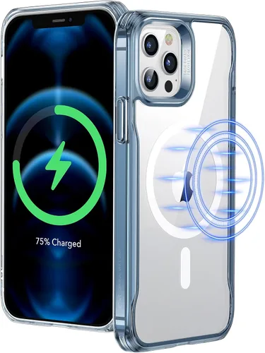 Vista 15 de ESR Funda para iPhone 14 Pro, compatible con MagSafe, protección de grado militar a prueba de golpes, resistente al amarillamiento, funda magnética