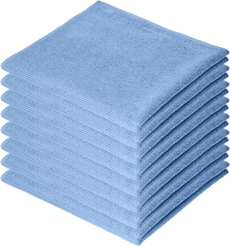 Vista 18 de Superio Microfiber Cleaning Cloths Color-Coded for Easy Organization, Ultra-Soft, Durable, Multi-Purpose Cloths for Bathroom, Kitchen, Windows