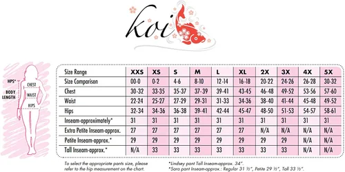 Vista 4 de KOI Lite Stretch 1035 Action - Camiseta médica para mujer