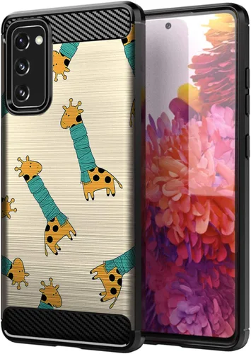 Vista 25 de CasesOnDeck - Carcasa compatible con Samsung Galaxy S20 FE (2020) / S20 FE 5G), color negro