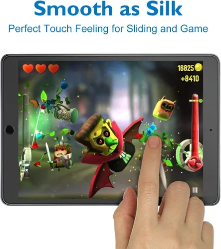 Vista 2 de Mothca Protector de pantalla de vidrio templado mate para iPad Air 3 (2019) de 10.5 pulgadas y iPad Pro 10.5" (2017) [NO Privacidad], antirreflejos