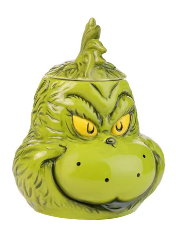 Vista 2 de Tarro de Dulces del Grinch Dr. Seuss Multicolor