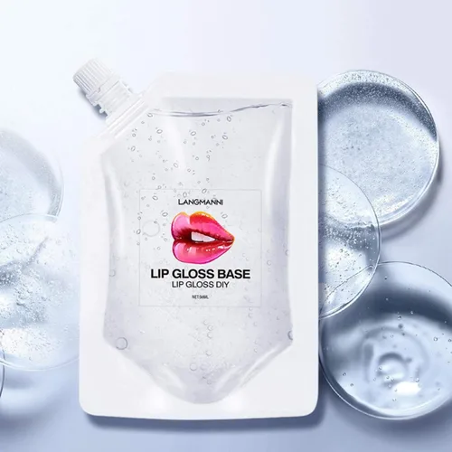 Vista 3 de Brillo de labios transparente, base de brillo de labios hidratante, base de brillo de labios, material de aceite, imprimación para bálsamos labiales