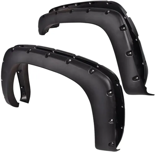 Vista 26 de GRAND ORANGE Guardabarros 4 unidades, compatibles con Chevy Silverado/GMC Sierra 1999-2007 con modelos Fleetside de 78.0 / 96.0 pulgadas de longitud