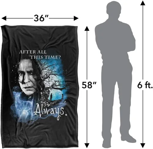 Vista 5 de Harry Potter Always Silky Touch - Manta súper suave de 36 x 58 pulgadas