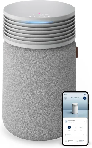 Vista 9 de BLUEAIR - Purificador de aire para dormitorio, limpiador de aire para polvo, caspa de mascotas, humo, moho, polen, bacterias, virus, alérgenos