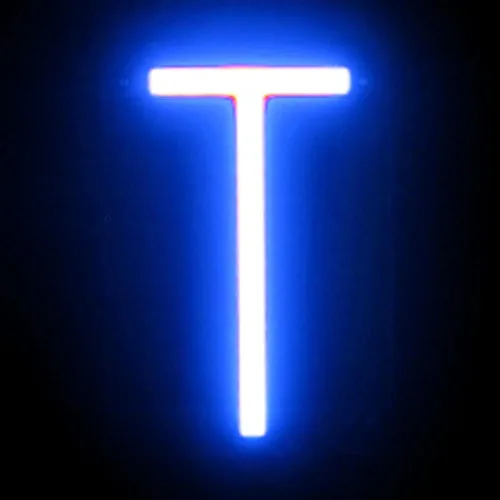 Vista 89 de SpellBrite Letra LED S Construye letreros de bricolaje que puedes cambiar con letras LED azules Componentes adicionales necesarios para iluminar