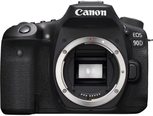 Vista 2 de Canon Cámara DSLR EOS 90D (solo cuerpo) (3616C002), lente Canon EF de 1.969 in, tarjeta de 64 GB, funda, kit de filtro, software de foto Corel, 2