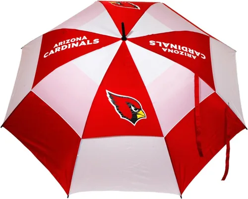 Vista 16 de Team Golf NFL San Francisco 49ers - Paraguas de golf de 62 pulgadas con funda protectora, diseño de protección contra el viento de doble toldo