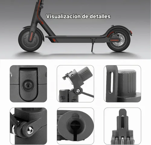 Vista 5 de Piezas de repuesto plegables de la base de poste de la vespa eléctrica compatibles con la vespa de Xiaomi M365/PRO/PRO2/1S