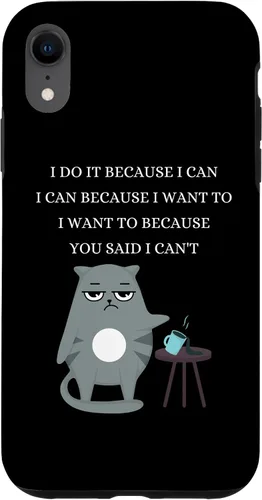 Vista 24 de iPhone 16 Gato malo travieso sarcástico rudo divertido frases caso