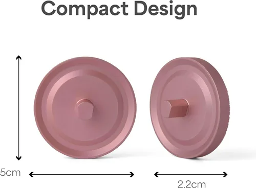 Vista 3 de Rose Gold Oral-B Compatible Electric Toothbrush Holder for Bathroom, Aluminum Oral B Toothbrush Holder With Hygienic Drip Capture Stops Toppling