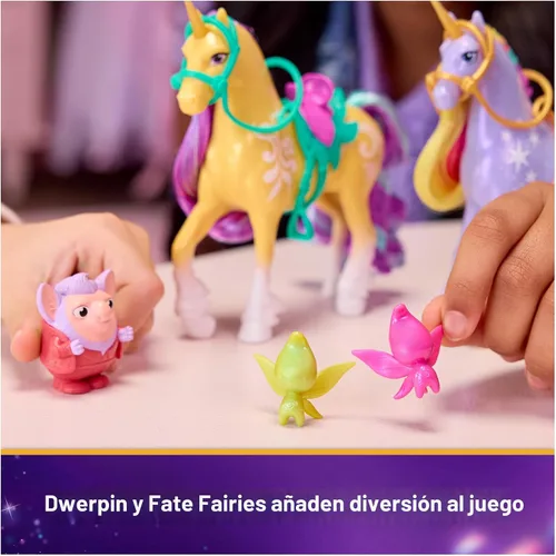 Vista 7 de Unicorn Academy Paquete Magic Unleashed, muñecas y juguetes de unicornio, a partir de 4 años Pack Aventura (Nuevo)