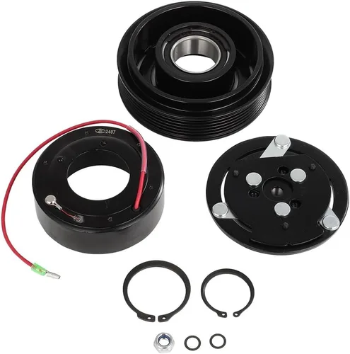 Vista 37 de CCIYU Embrague del compresor de aire acondicionado 2016-2018 para Fiat 500X 2.4L 2015-2021 para Jeep Renegade 2.4L AC Compresor para automóvil