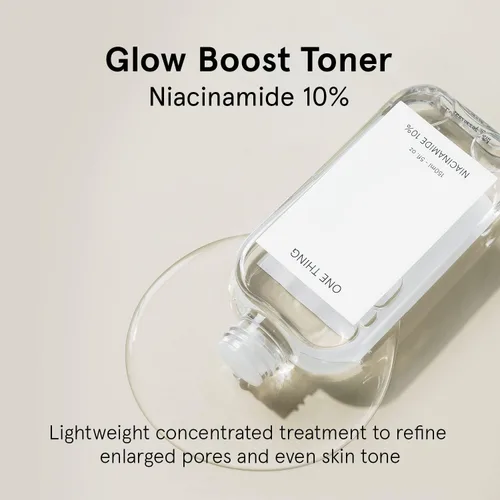 Vista 2 de ONE THING Niacinamida 10% Toner 10% 10.14 Fl Oz Vitamina B3 Hidratante Revitalizante Calmante Facial Esencia Diaria Piel Borda y Grasa