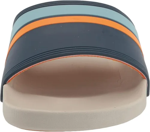 Vista 2 de Quiksilver Sandalias Rivi Slide para hombre, Verde Negro
