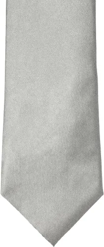 Vista 466 de tiemart Corbata de color sólido para hombre Longitud estándar