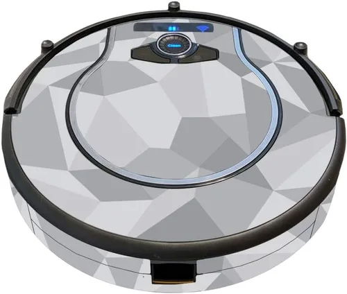 Vista 4 de MightySkins Skin compatible con Shark Ion Robot 750 - Cobertura mínima al vacío – Madera abstracta Funda protectora de vinilo duradera y única