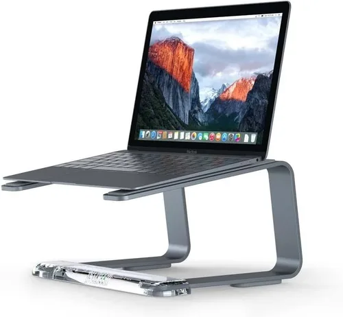 Vista 9 de Ascensor Soporte de sobremesa para laptops, Negro