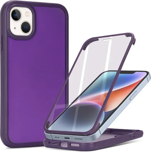 Vista 54 de Funda para iPhone 12 mini con protector de pantalla, color negro