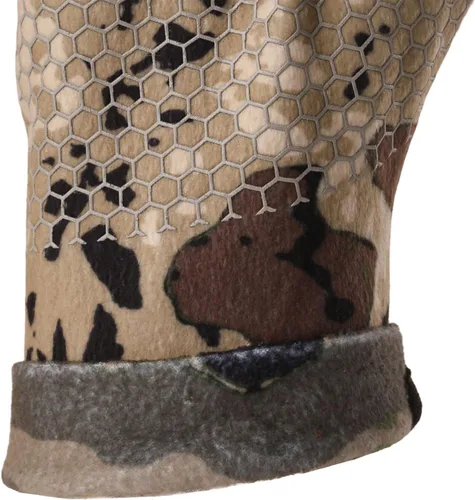 Vista 5 de Pnuma Guantes de caza para hombre al aire libre, a prueba de elementos, transpirables, impermeables, elásticos, de media temporada, con paneles