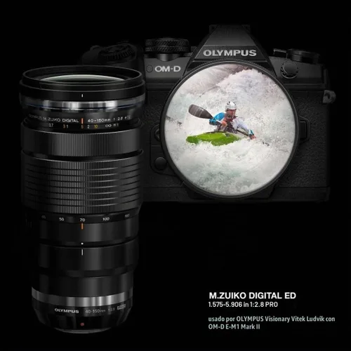 Vista 7 de Olympus M.ZUIKO lentes profesionales intercambiables de 40-150 mm f/2.8 para cámaras Olympus/Panasonic micro 4/3