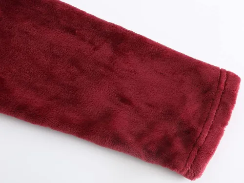 Vista 8 de Bata de baño con capucha para niños, pijama de franela afelpada con capucha para niñas, ropa de dormir para niños, bata de spa