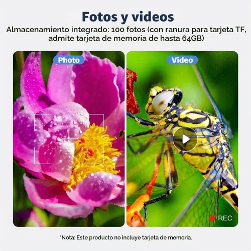 Vista 5 de Microscopio digital de 4.3 pulgadas para adultos, microscopio de moneda SKYEAR 1000X con 8 luces de relleno LED ajustables, microscopio USB