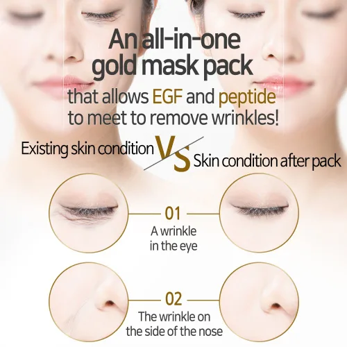Vista 6 de Elizavecca Milky Piggy Hell-Pore Longo Longo Gronique Gold Mask Pack