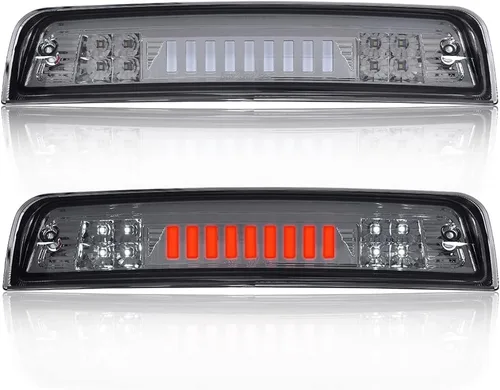 Vista 19 de GRAND ORANGE Tercera luz de freno LED de montaje alto 92-99 compatible con Chevy GMC Suburban/Yukon 94-05 compatible con Chevy Blazer S10 luz