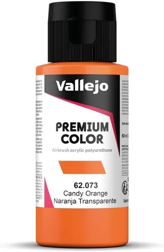 Vista 4 de Vallejo - Color Premium RC Candy Black 2.02 Fl.Oz. (2.0 fl oz) para aerografía, resina híbrida de acrílico y poliuretano de gran resistencia