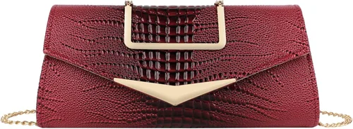 Vista 14 de Queena Bolso de mano de noche brillante con purpurina para mujer, bolso de mano con cadena para boda, fiesta, graduación, regalo para mamá, esposa