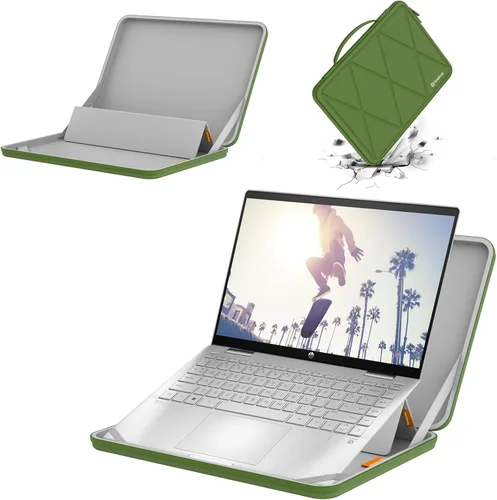 Vista 26 de Smatree MS23T Funda protectora dura EVA con soporte compatible para HP Pro x360 Fortis 11 G11/G10/G9 de 11.6 pulgadas, HP Fortis 11 G9 Q/x360 11 G3