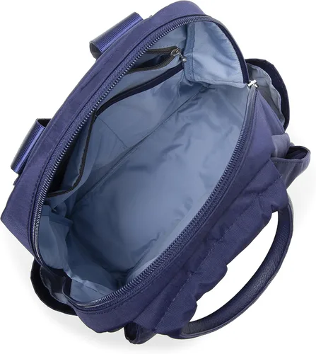 Vista 42 de Baggallini Mochila todo el día para mujer con pulsera de teléfono RFID, Negro, talla única