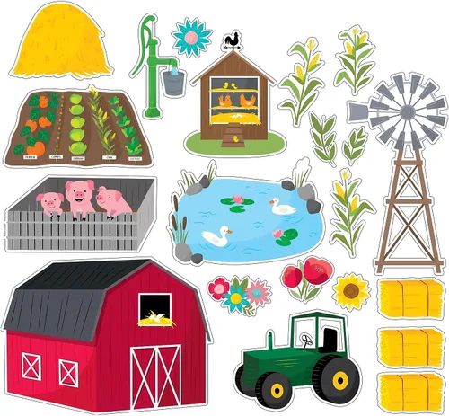 Vista 9 de Creative Teaching Press Tablero de anuncios 3D POP! Picket Fence (10173)