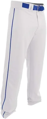 Vista 6 de EASTON RIVAL 2 Pantalón de béisbol y sóftbol con canaletas Adulto Piped Blanco/Negro