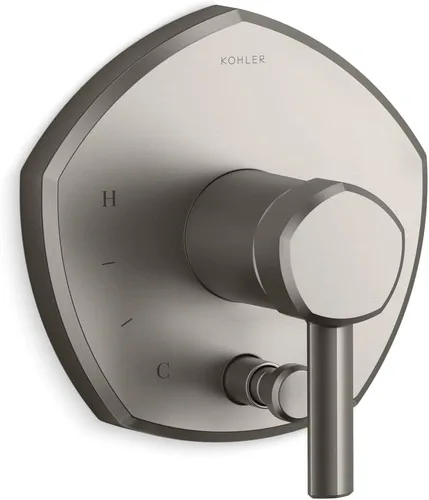 Vista 33 de KOHLER K- TS27043-3-BV Occasion™ RITE-TEMP VALVE TRIM, vibrante bronce cepillado