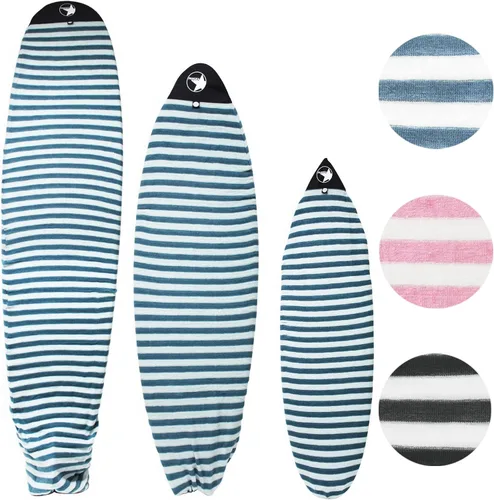 Vista 9 de Funda de calcetín para tabla de surf y funda para tabla de paddleboard Surf Squared - Bolsa protectora elástica ligera para tabla de surf