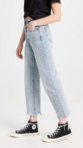 Vista 4 de Pistola Denim Pantalones de mezclilla Cassie Crop para mujer