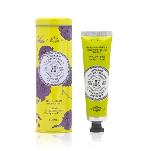 Vista 3 de La Chatelaine Crema de Manos de Mantequilla de Karité, Fabricada en Francia, Ingredientes Naturales y Orgánicos, 70ml / 2.3 oz, Estuche de Regalo