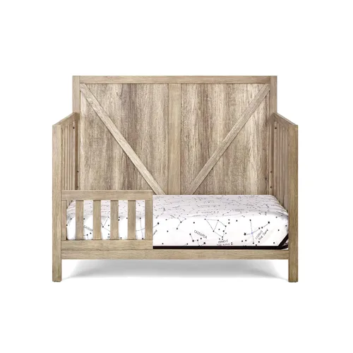 Vista 5 de Suite Bebe Barnside - Cuna convertible 4 en 1 para bebés en Castaño Vintage