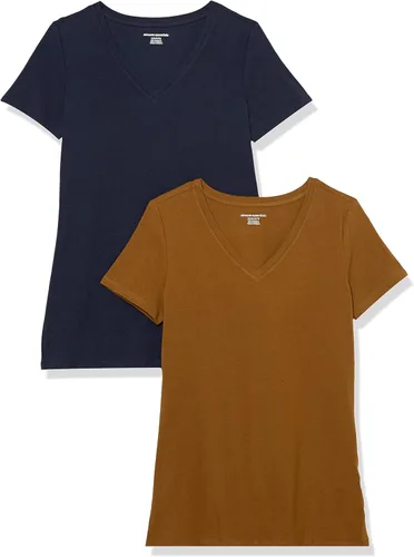 Vista 483 de Amazon Essentials Women's Regular-Fit Short-Sleeve Crewneck T-Shirt