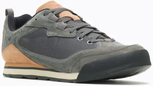 Vista 3 de Merrell Zapatos de senderismo de gamuza de viaje Burnt Rock para hombre