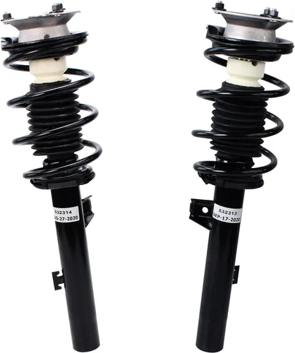 Vista 29 de Detroit Axle - Puntales 4WD para Ford Expedition Lincoln Navigator 1997-2002, 4 puntales completos con muelle helicoidal delantero trasero 1998 1999