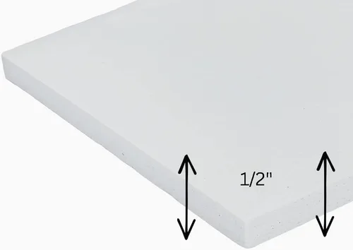 Vista 3 de Baffles de tablero de fibra de repuesto Quadra-Fire para estufas de leña - Juego de 2-4300 Millennium Acc 43sT-Acc (Step Top) 43ST-Acc-C