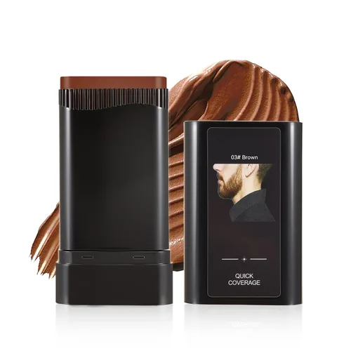 Vista 7 de Barra de retoque de cabello, barra de cubierta de cabello gris instantáneo, peine integrado para mezcla sin costuras, corrector crema, cubierta